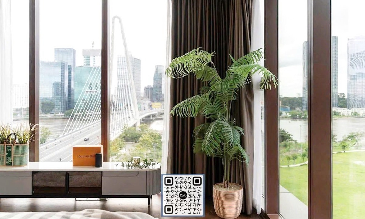 The Metropole Galleria cho thuê căn hộ 4 phòng ngủ full nội thất view sông