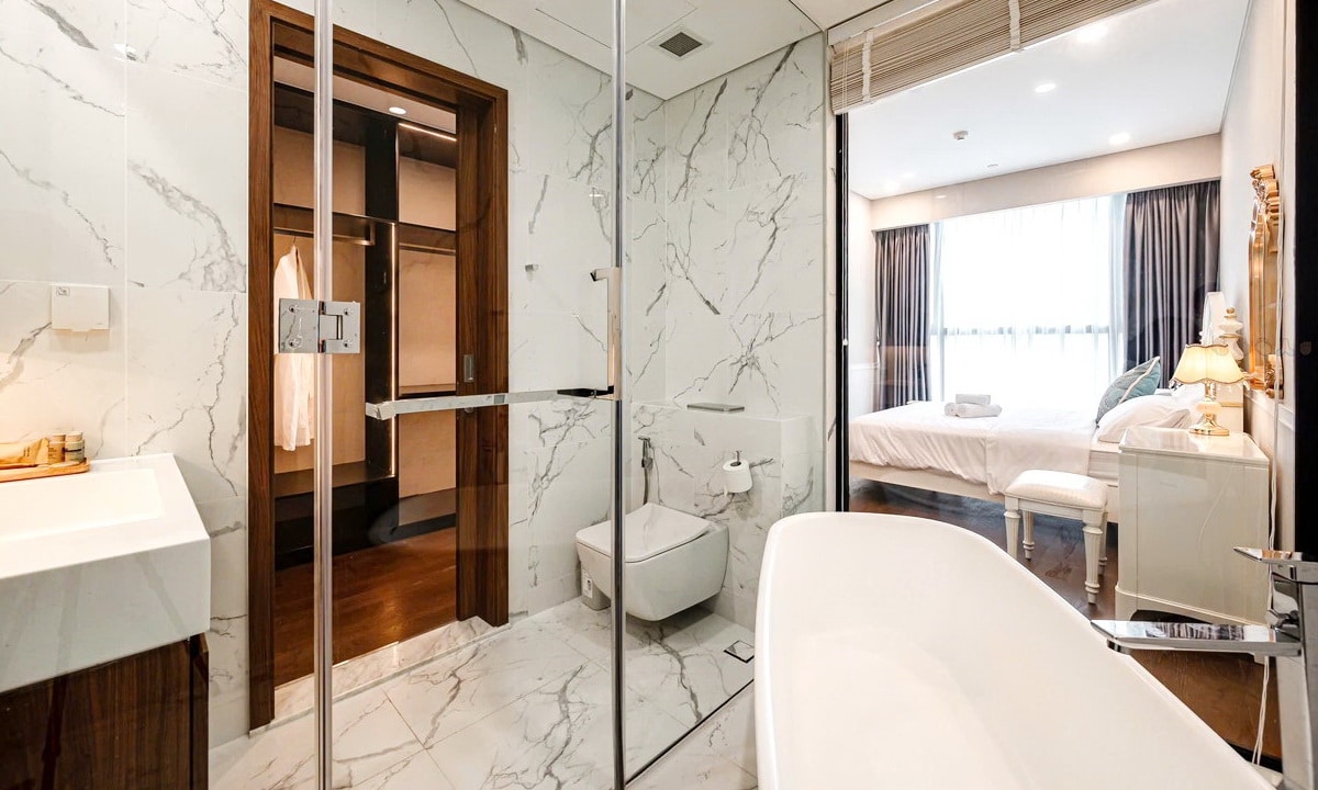 The Metropole Galleria 3 phòng ngủ cho thuê nội thất sang trọng view L81
