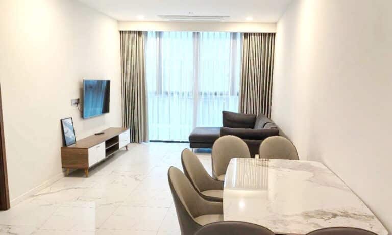 The Metropole Galleria duplex 3 phòng ngủ cho thuê đủ nội thất có sân vườn