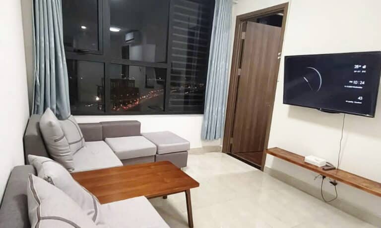 Centana Thủ Thiêm cho thuê căn hộ 2 phòng ngủ full nội thất view thoáng mát