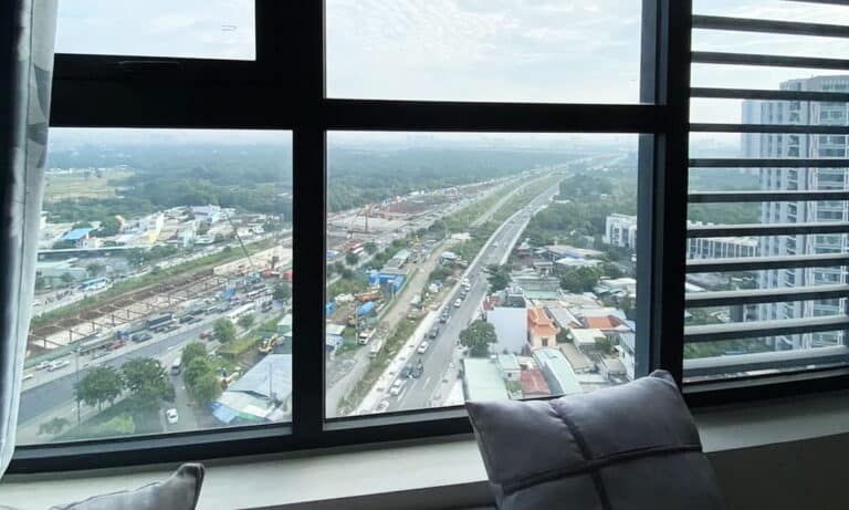 Centana Thủ Thiêm cho thuê căn hộ 2 phòng ngủ full nội thất view thoáng mát