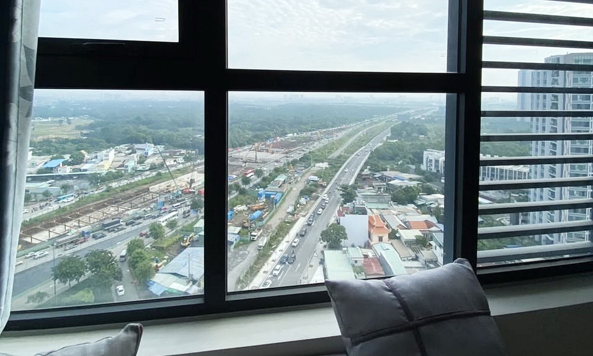 Centana Thủ Thiêm cho thuê căn hộ 2 phòng ngủ full nội thất view thoáng mát