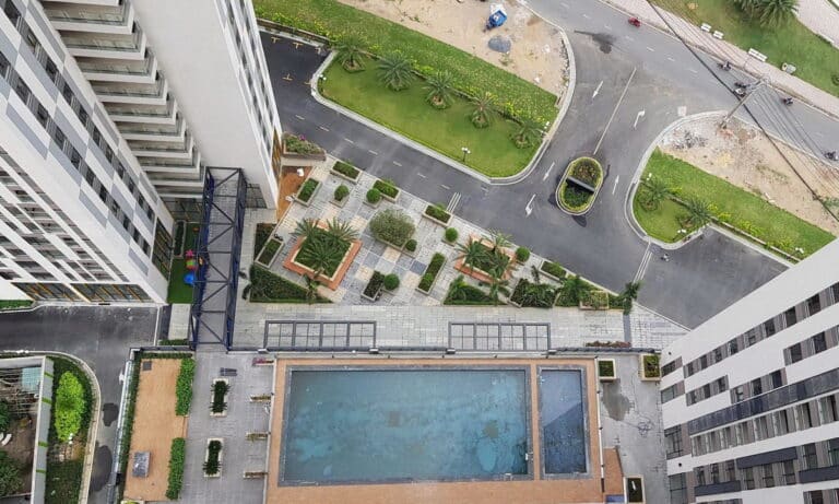 Centana Thủ Thiêm cho thuê căn hộ 2 phòng ngủ nhà trống view thoáng mát