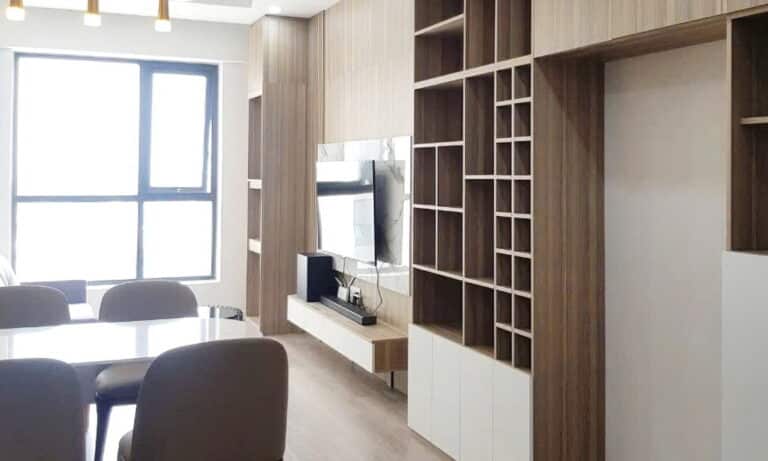 Centana Thủ Thiêm cho thuê căn hộ 2 phòng ngủ có đủ nội thất thoáng mát