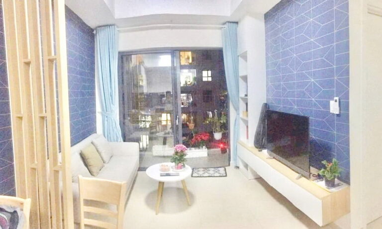 M One quận 7 cho thuê căn hộ 2 phòng ngủ nội thất đầy đủ view thoáng mát