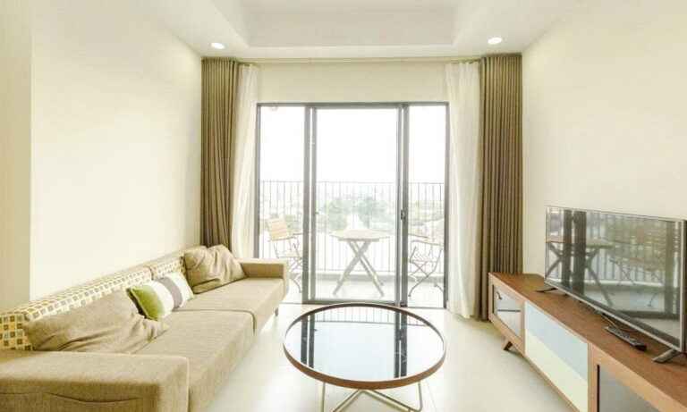 M One quận 7 căn góc 3 phòng ngủ cho thuê có nội thất view thoáng mát