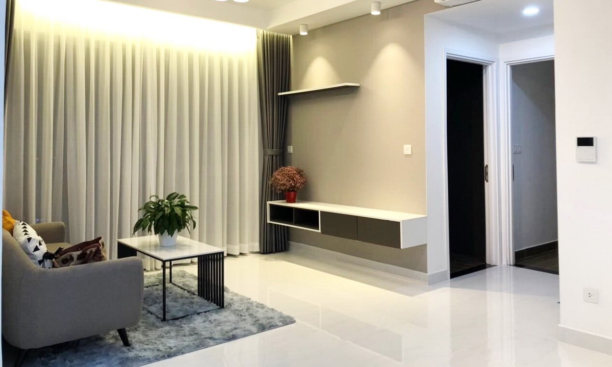 Palm Heights cho thuê căn hộ 2 phòng ngủ nội thất cao cấp view thoáng mát