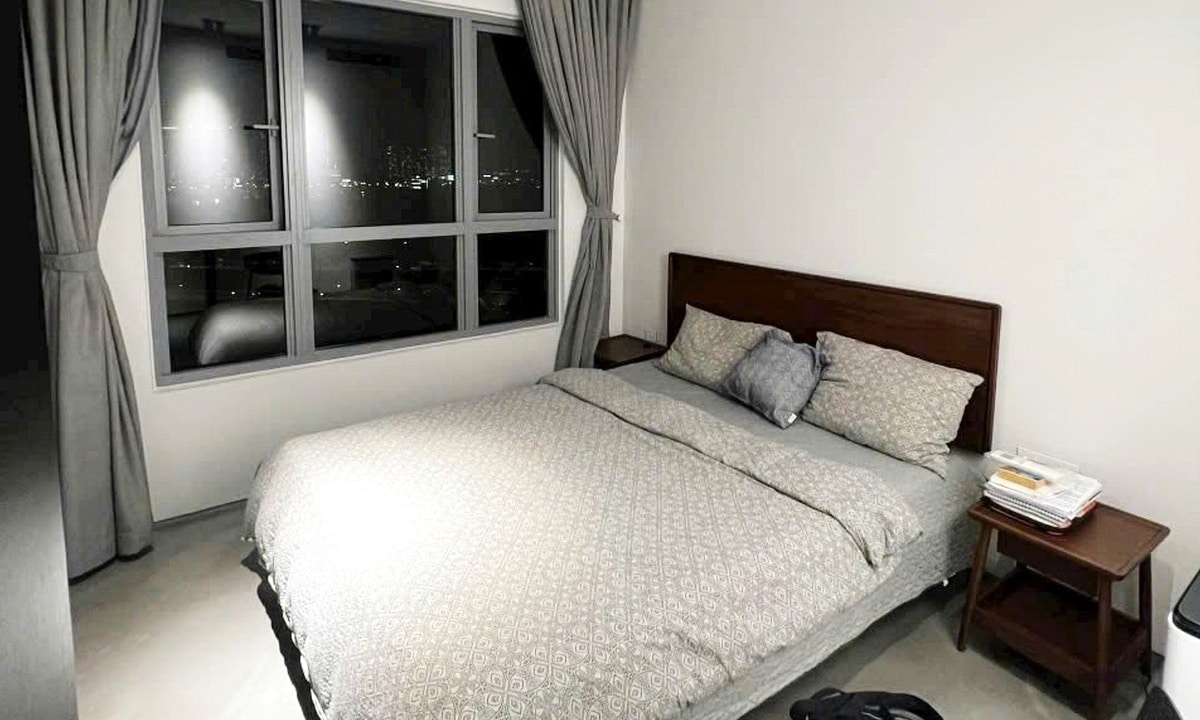 Palm Heights bán căn hộ 3 phòng ngủ 121m2 đầy đủ nội thất lầu cao view L81