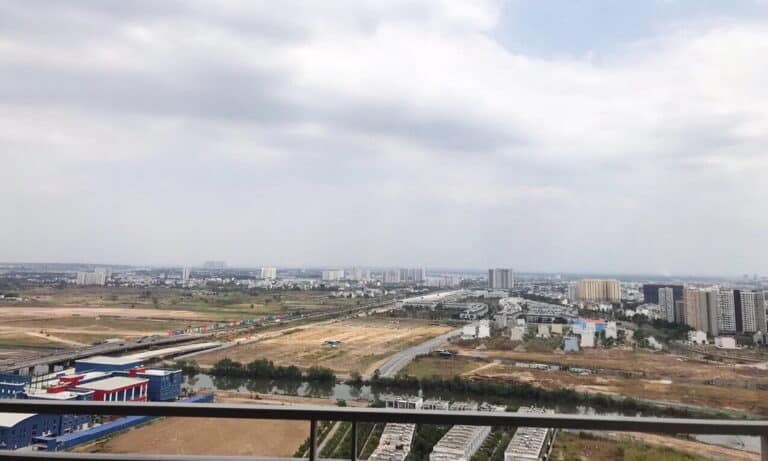 Palm Heights cho thuê căn 2 phòng ngủ đủ nội thất view thoáng mát giá tốt