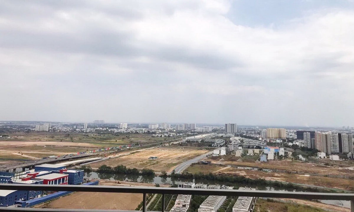 Palm Heights cho thuê căn 2 phòng ngủ đủ nội thất view thoáng mát giá tốt