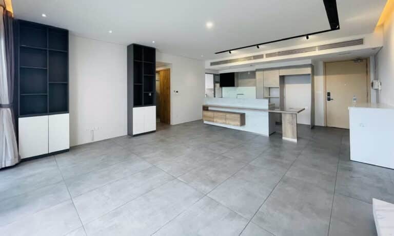 Palm Heights cho thuê căn hộ 3 phòng ngủ nội thất cơ bản lầu cao view thoáng