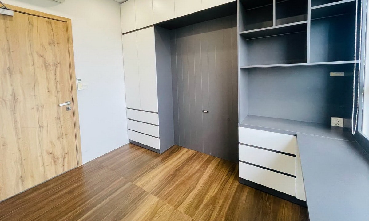 Palm Heights cho thuê căn hộ 3 phòng ngủ nội thất cơ bản lầu cao view thoáng