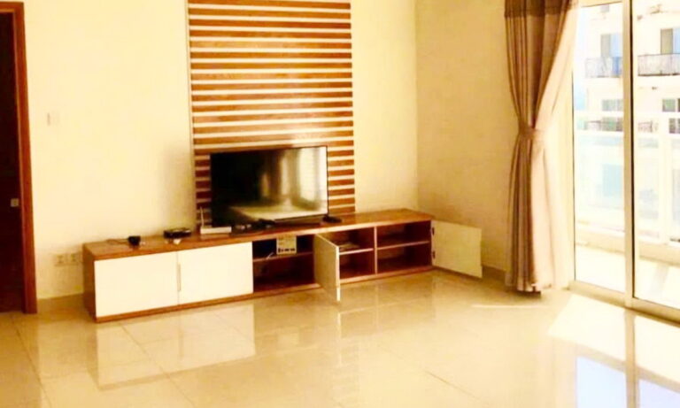 River Garden cho thuê căn hộ 2 phòng ngủ cực rộng có nội thất lầu cao mát