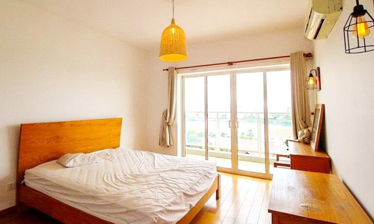 River Garden căn hộ 2 phòng ngủ cho thuê diện tích rộng nhà trống view sông