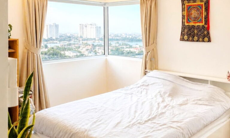 River Garden căn hộ 3 phòng ngủ cho thuê rộng rãi đầy đủ nội thất view sông