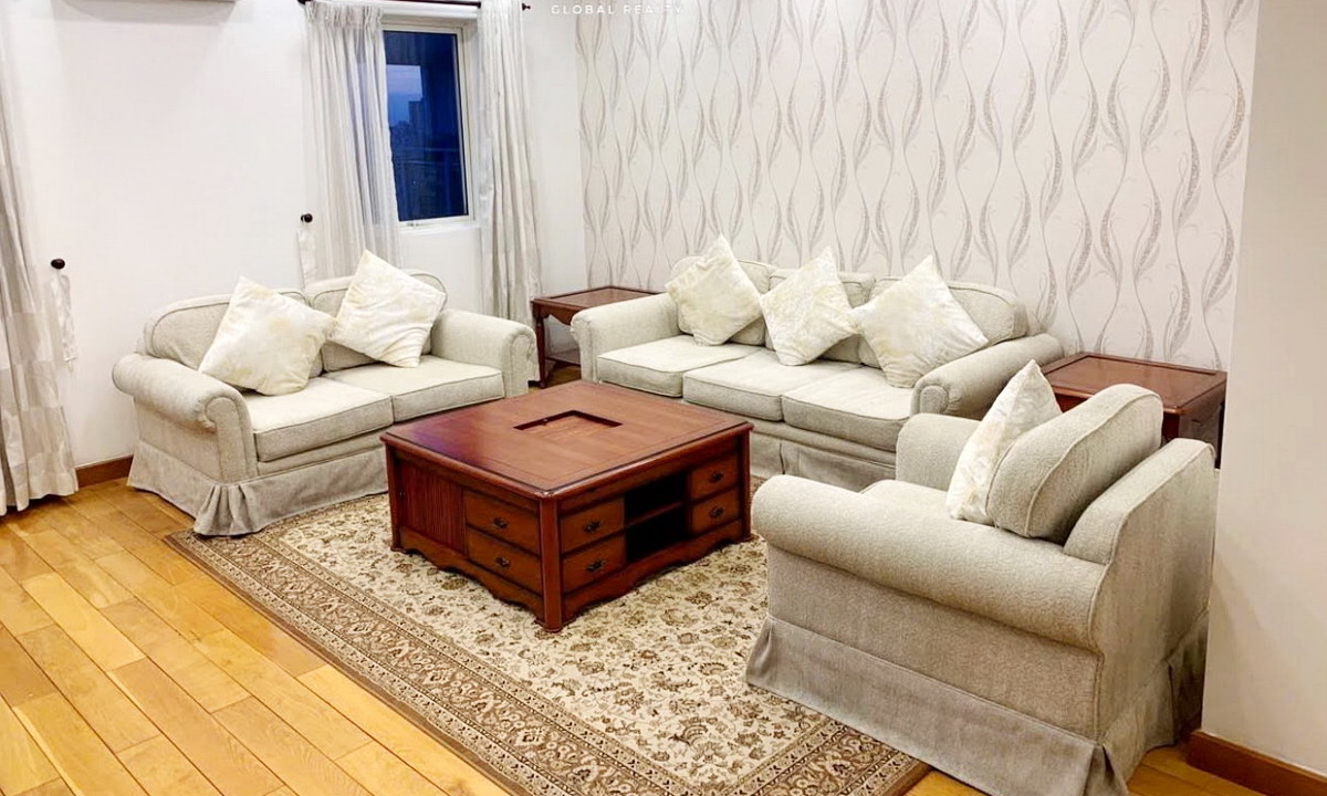 River Garden cho thuê căn duplex 3 phòng ngủ nội thất xịn lầu cao view sông