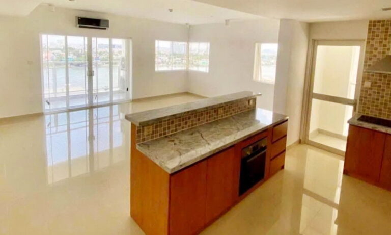 River Garden cho thuê căn hộ 2 phòng ngủ cực rộng nhà trống view sông đẹp