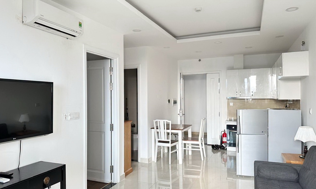 Saigon Mia căn hộ 2 phòng ngủ bán 66m2 đủ nội thất hướng thoáng mát