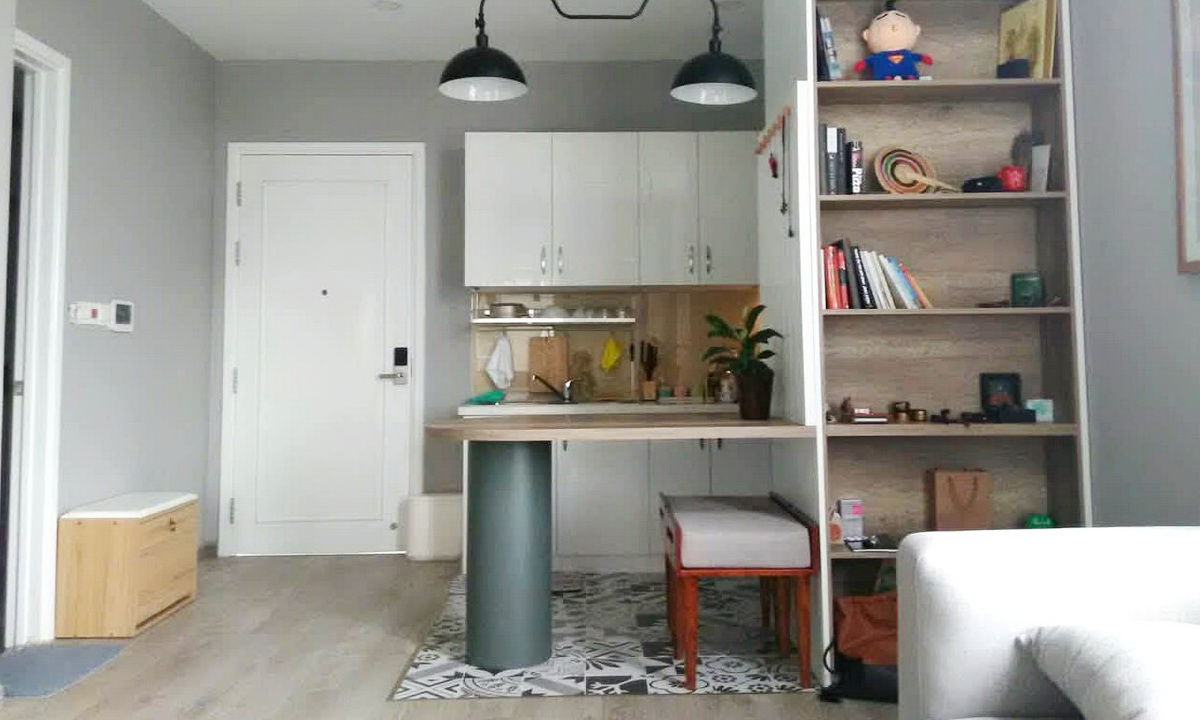 Saigon Mia cho thuê căn hộ studio 1 phòng ngủ thoáng nội thất đẹp giá tốt