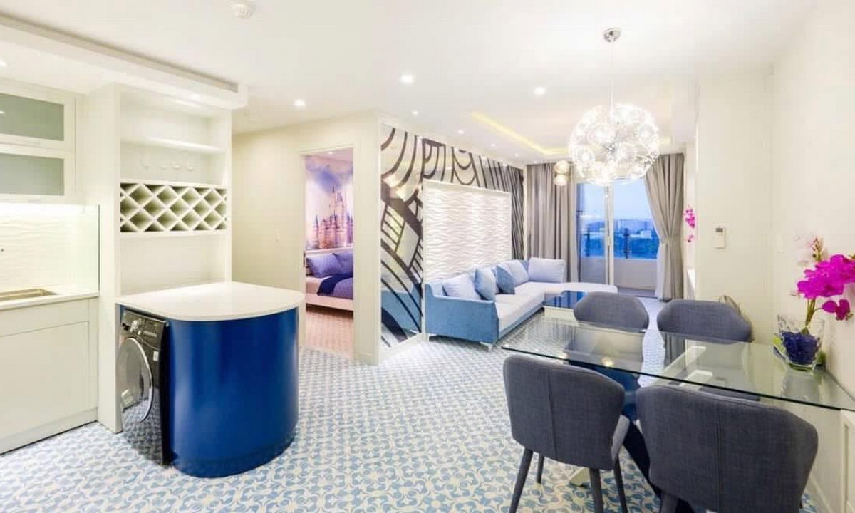 The Prince cho thuê căn hộ 2 phòng ngủ nội thất hiện đại view thoáng mát