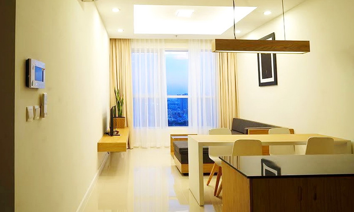The Prince cho thuê căn hộ 2 phòng ngủ có nội thất lầu cao view thoáng đẹp