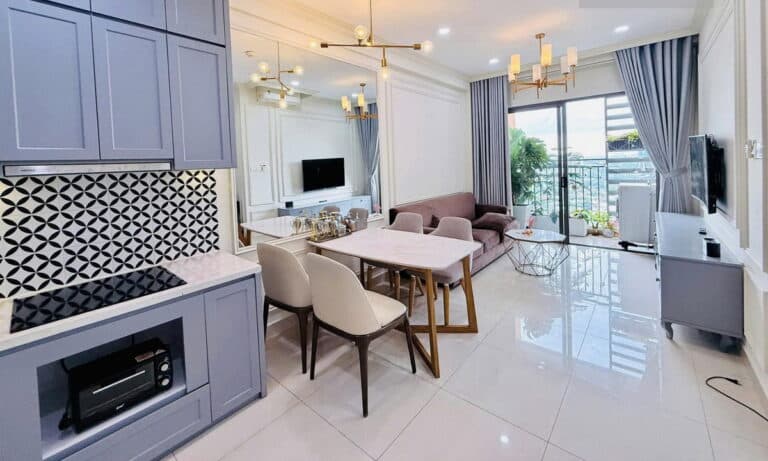 The Sun Avenue cho thuê căn hộ 2 phòng ngủ nhà đẹp lầu cao view thoáng