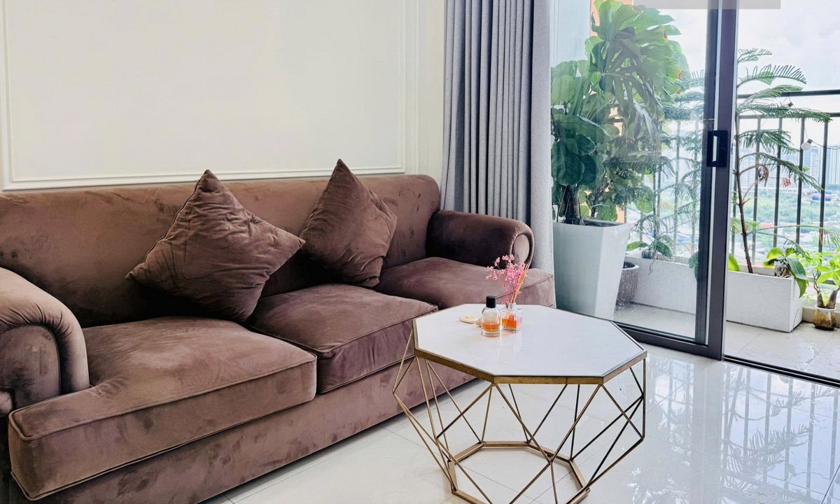 The Sun Avenue cho thuê căn hộ 2 phòng ngủ nhà đẹp lầu cao view thoáng