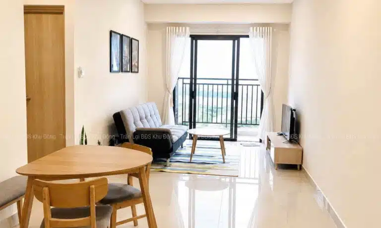 The Sun Avenue cho thuê căn hộ 1 phòng ngủ đủ nội thất lầu cao view sông