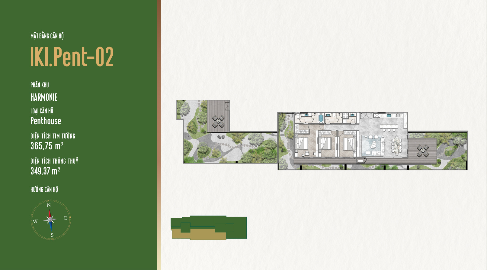Mặt Bằng Căn Hộ IKI Village: Thiết Kế Garden Homes Độc Đáo