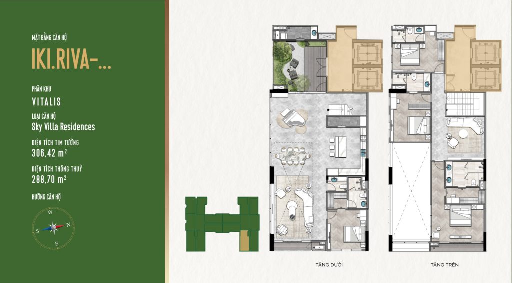 Mặt Bằng Căn Hộ IKI Village: Thiết Kế Garden Homes Độc Đáo