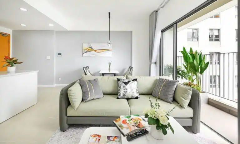 Masteri Thảo Điền cho thuê căn hộ 2 phòng ngủ layout rộng nội thất cao cấp