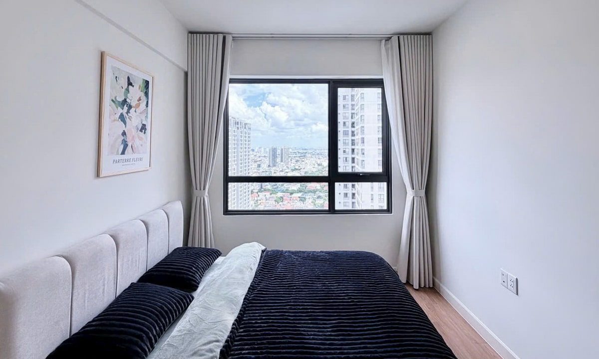Masteri Thảo Điền cho thuê căn hộ 2 phòng ngủ nội thất đẹp lầu cao thoáng