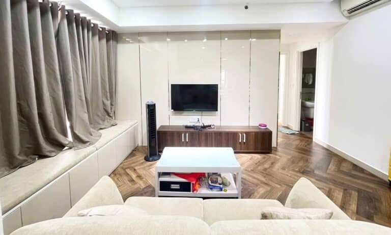 Masteri Thảo Điền cho thuê căn hộ 2 phòng ngủ layout rộng nội thất đầy đủ
