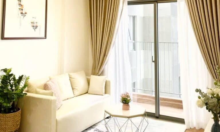 Masteri Thảo Điền cho thuê căn hộ 2 phòng ngủ nội thất cao cấp view hồ bơi