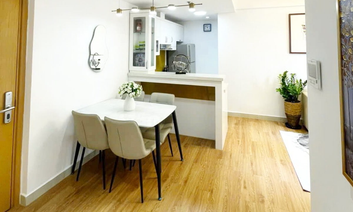 Masteri Thảo Điền cho thuê căn hộ 2 phòng ngủ nội thất cao cấp view hồ bơi