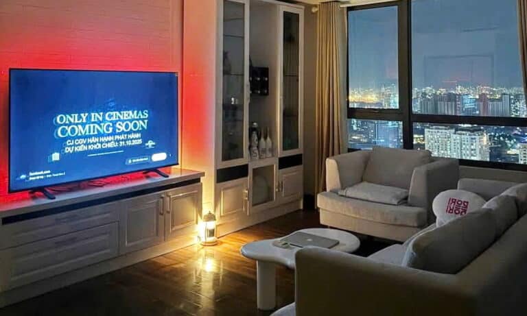 Masteri Thảo Điền cho thuê căn hộ 2 phòng ngủ nhà đẹp lầu cao view bitexco