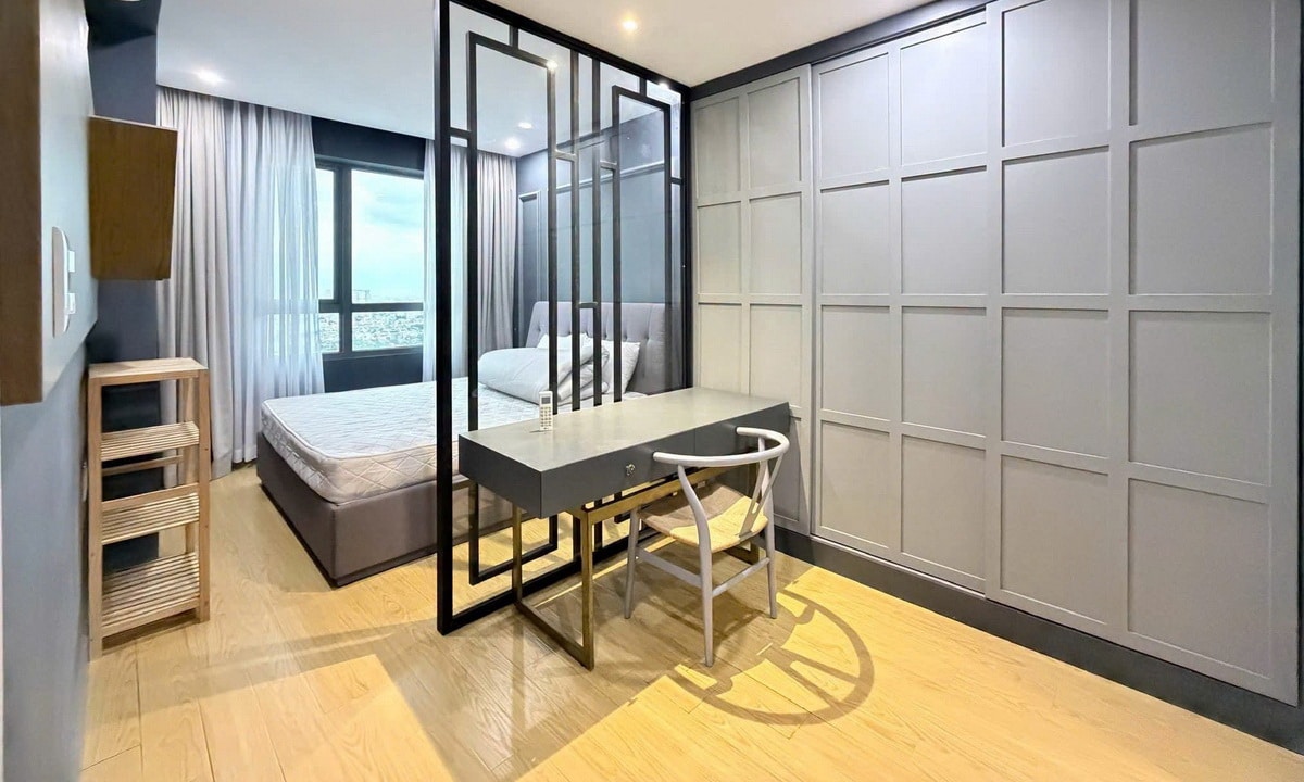 Masteri Thảo Điền cho thuê 3 phòng ngủ lầu cao nội thất đẹp view sông L81