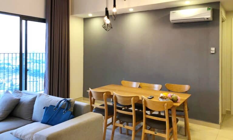 Masteri Thảo Điền cho thuê T5 đầy đủ nội thất 3 phòng ngủ view thoáng lầu cao