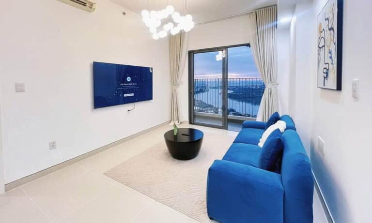 Masteri Thảo Điền bán căn hộ 3 phòng ngủ lầu cao toà T5 nhà đẹp view sông