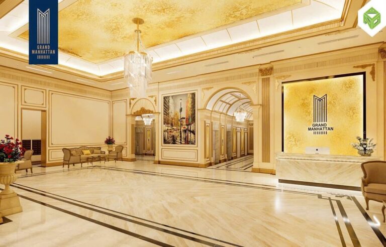 Dự án The Grand Manhattan: Sảnh đón mang dấu ấn Manhattan