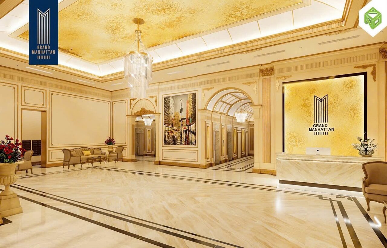 Dự án The Grand Manhattan: Sảnh đón mang dấu ấn Manhattan