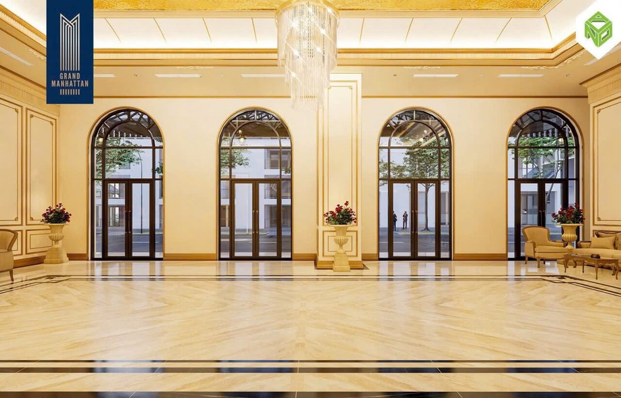 Dự án The Grand Manhattan: Sảnh đón mang dấu ấn Manhattan