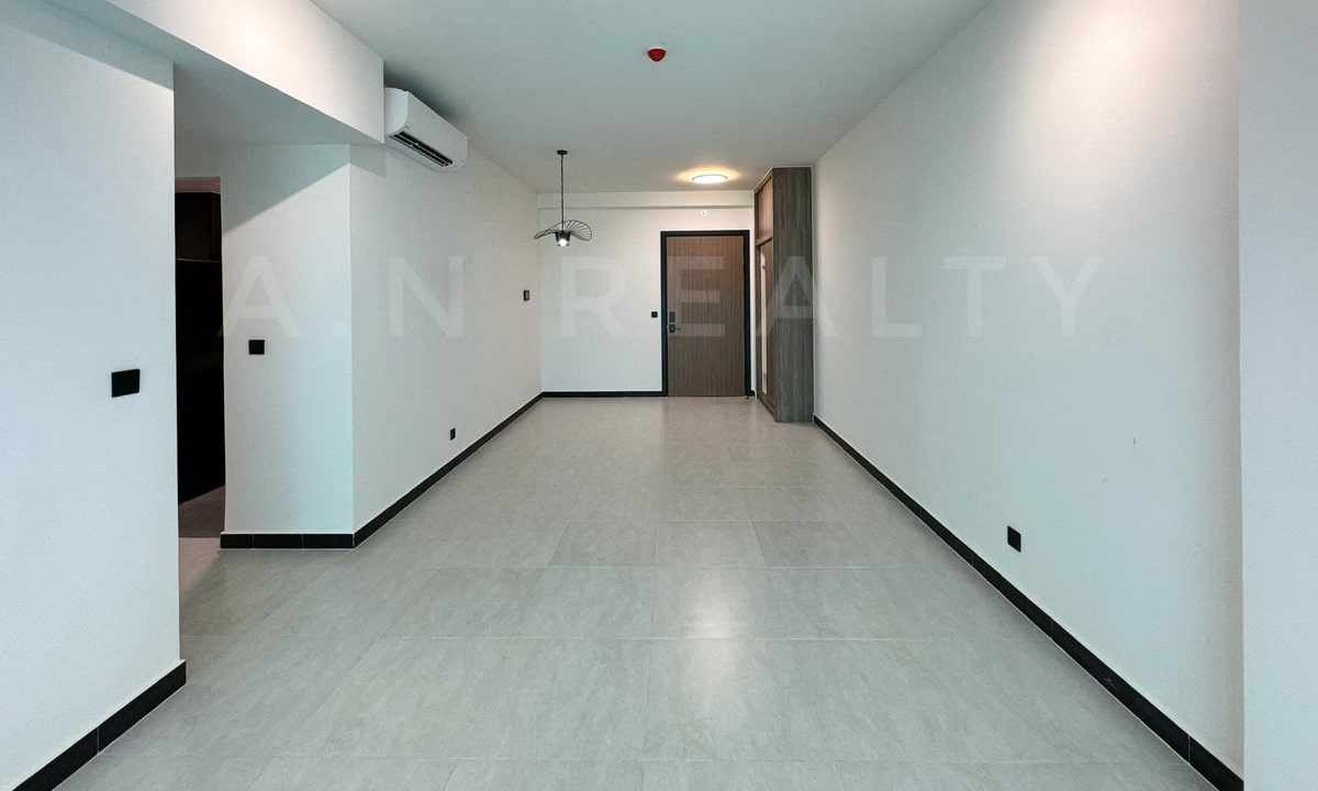 De La Sol cho thuê căn hộ 3 phòng ngủ nội thất cơ bản lầu cao view sông