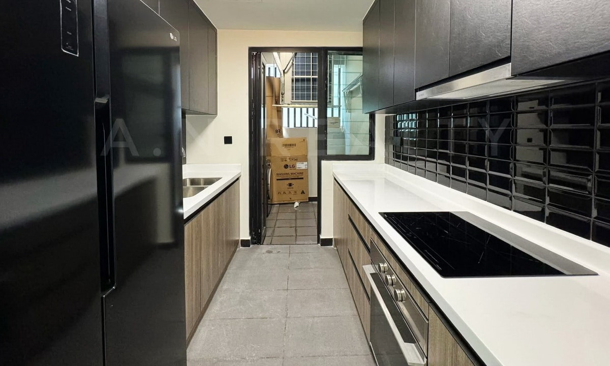 De La Sol cho thuê căn hộ 3 phòng ngủ nội thất cơ bản lầu cao view sông