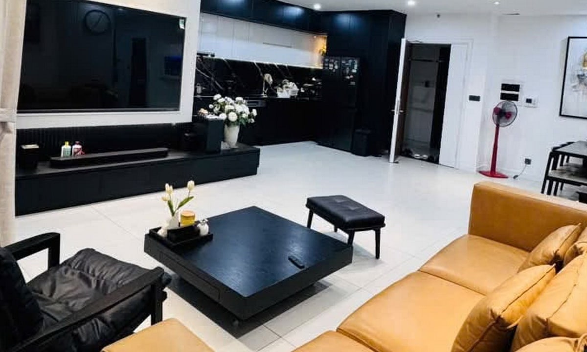 Grand Riverside cho thuê căn hộ 2 phòng ngủ nội thất đẹp lầu cao thoáng