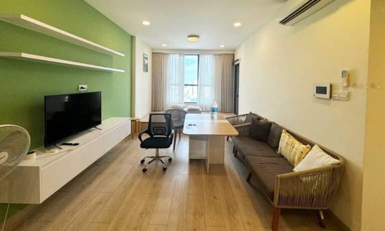 Icon 56 cho thuê căn hộ 3 phòng ngủ nội thất đầy đủ lầu cao view thoáng