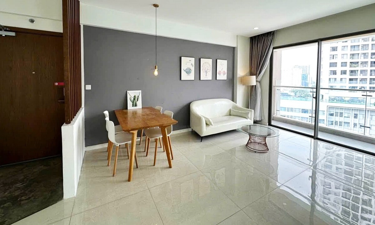 Millennium cho thuê căn hộ 2 phòng ngủ đầy đủ nội thất view thoáng đẹp