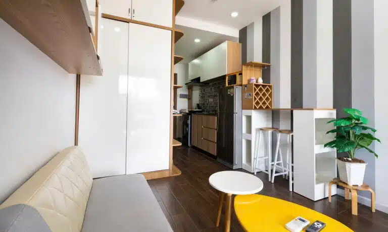 Millennium cho thuê căn studio 1 phòng ngủ 30m2 đủ nội thất thoáng mát