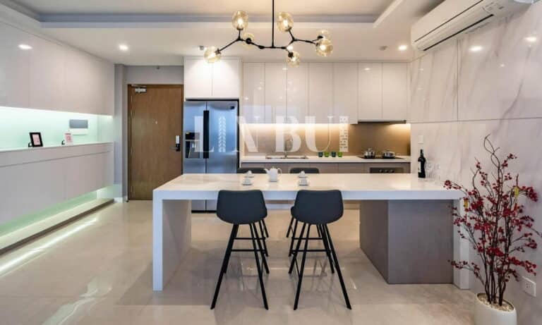 Millennium cho thuê căn hộ 3 phòng ngủ nội thất đẹp lầu cao view Bitexco