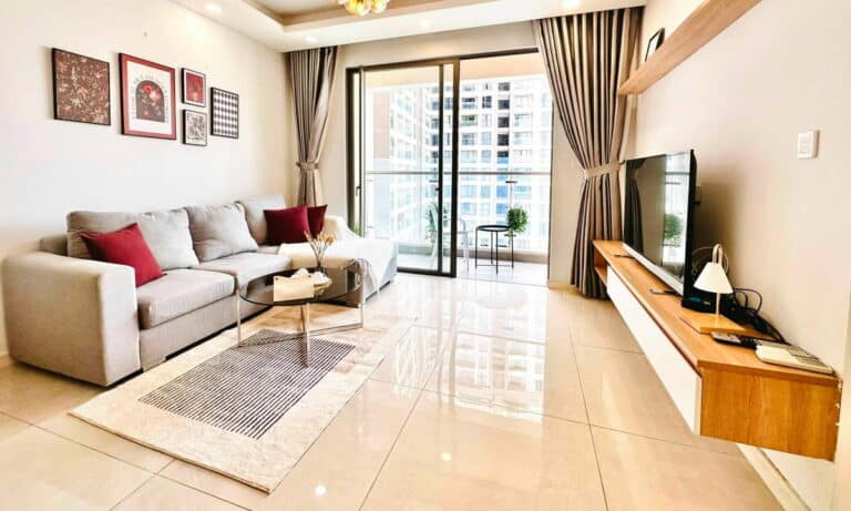 Millennium bán căn hộ 3 phòng ngủ 107m2 đầy đủ nội thất lầu cao view đẹp